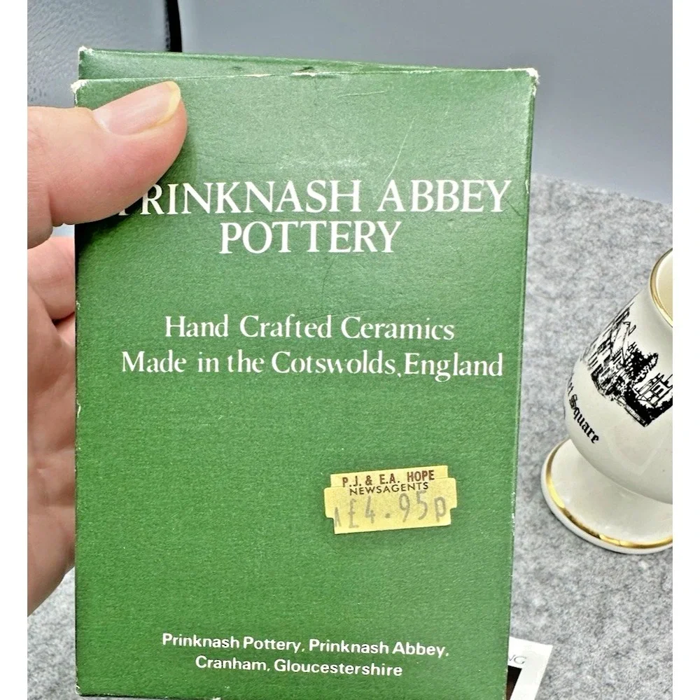 Prinknash Abbey Pottery Goblet England Vintage